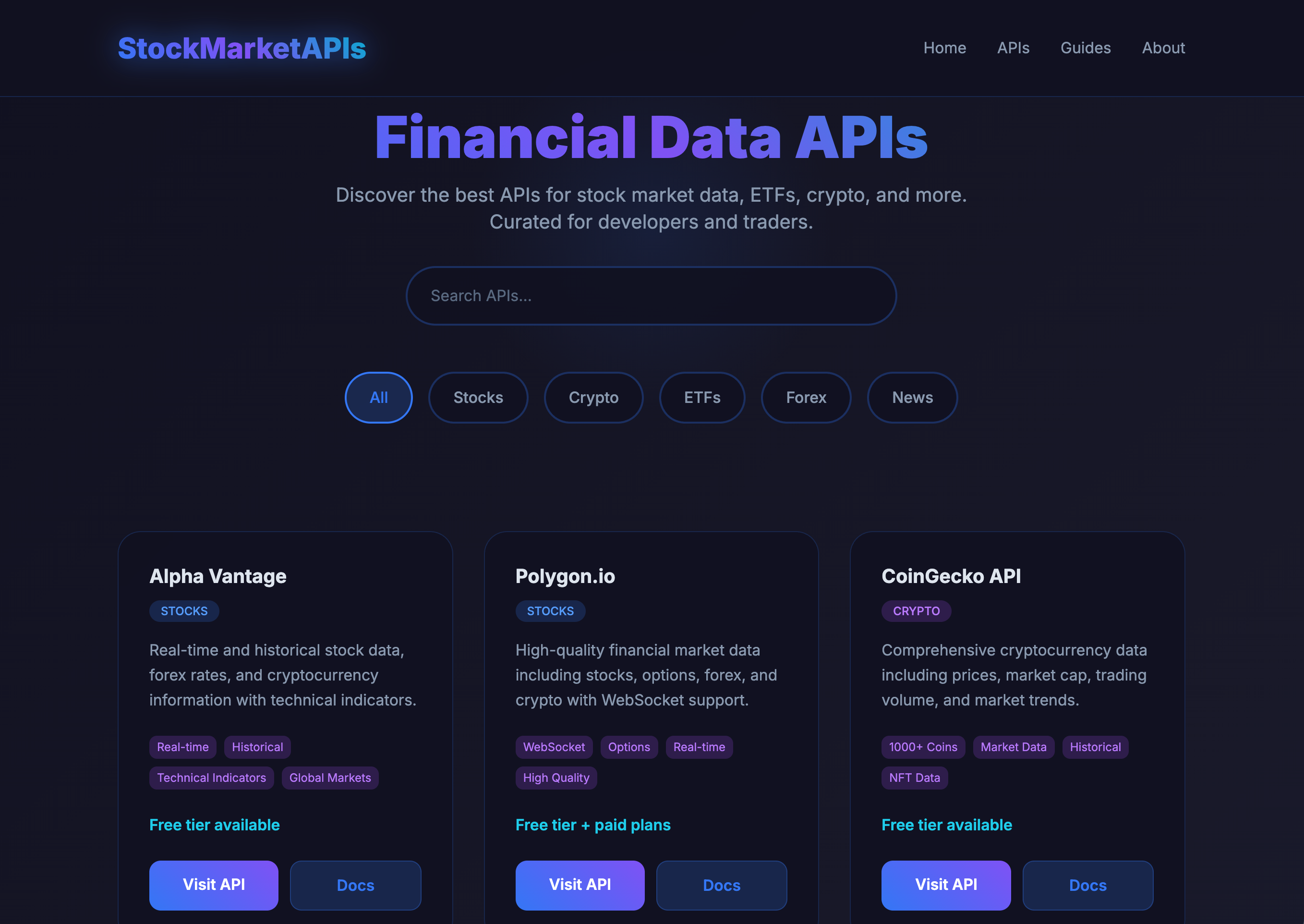 Stock Market API